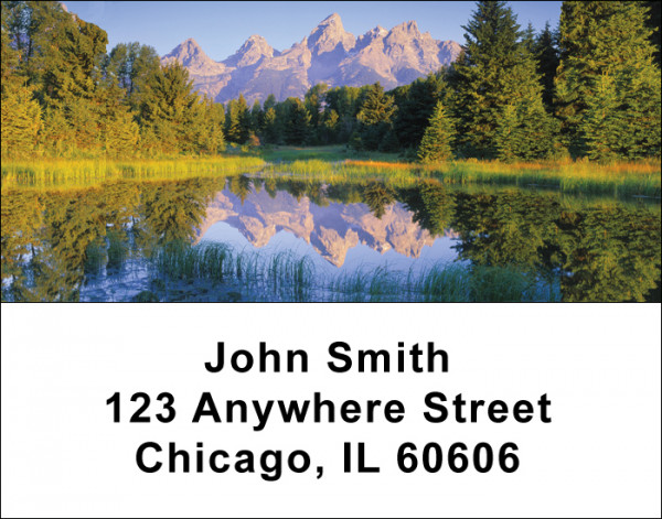 Pristine Mountain Lakes Address Labels