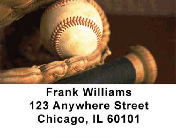 Baseball Address Labels