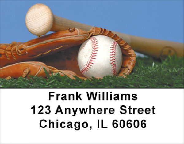 America's Favorite Passtime Address Labels