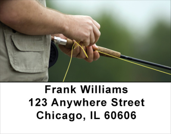 For Fly Fishing Enthusiasts Address Labels