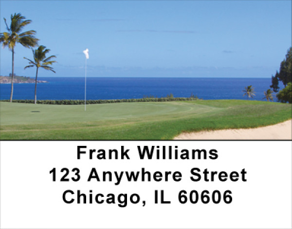 Golf Courses On The Ocean Address Labels