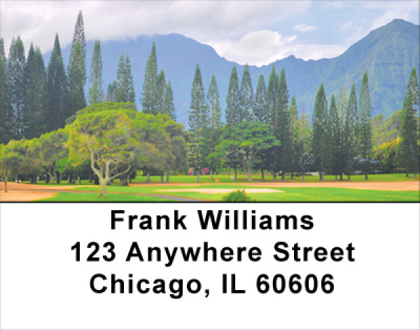 Mountain Golf Courses Address Labels