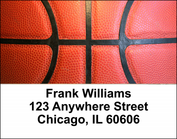 Basketball Address Labels