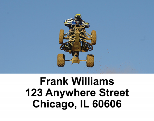 ATV Racing Address Labels