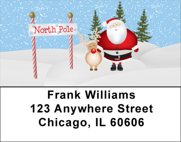 Up North Address Labels