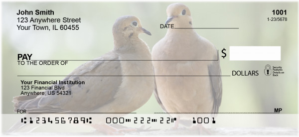 Love Birds Are Everywhere Personal Checks