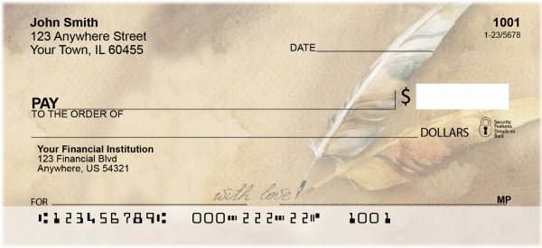 With Love Personal Checks