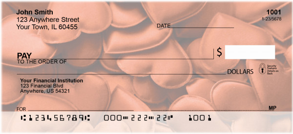 Pile of Love Personal Checks