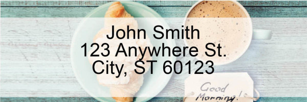 Wonderful Wake Up Address Labels