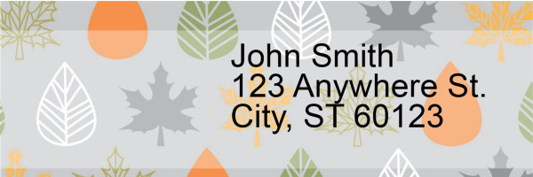 Falling for Fall Address Labels