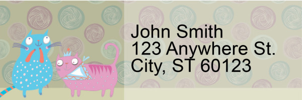 PURR-fect Pals Address Labels