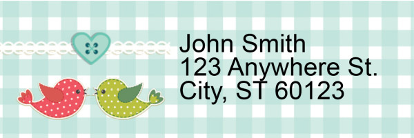 Birds of a Feather Address Labels