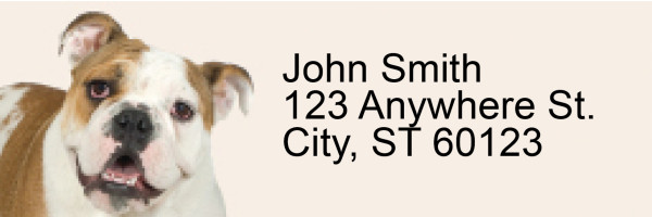 Bulldogs Address Labels