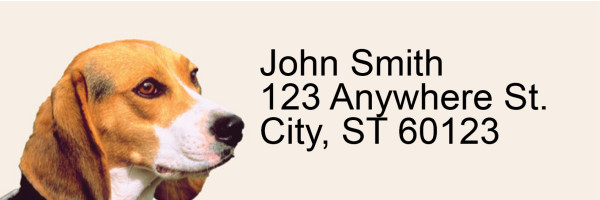 Beagles Address Labels