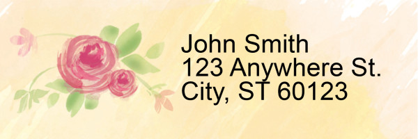 Forever Roses Address Labels