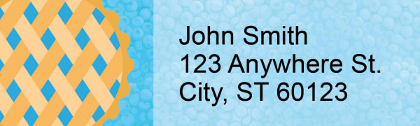 Pie Address Labels