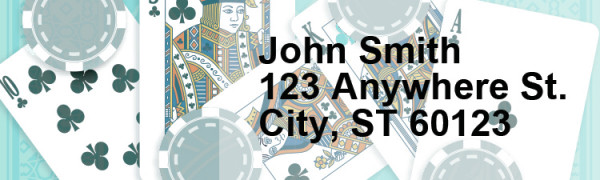 Dealer's Choice Address Labels