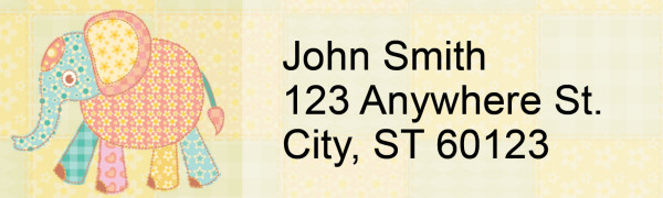 Patchwork Address Labels