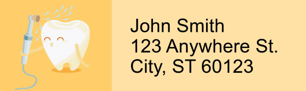 Fun at the Dentist Address Labels