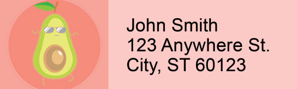 Amazing Avocados Address Labels