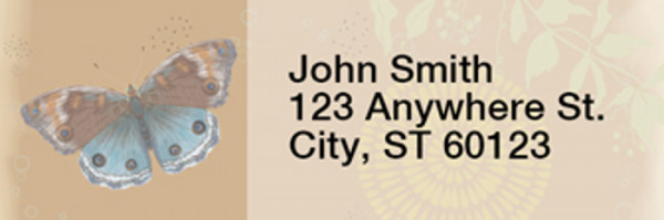 Beautiful Butterflies Address Labels