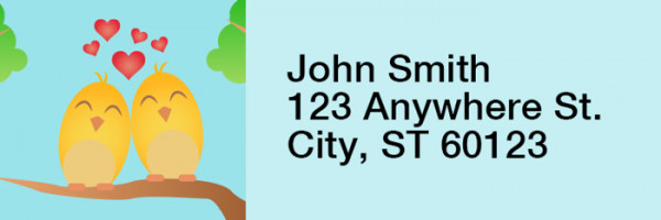 Animal Companions Rectangle Address Labels