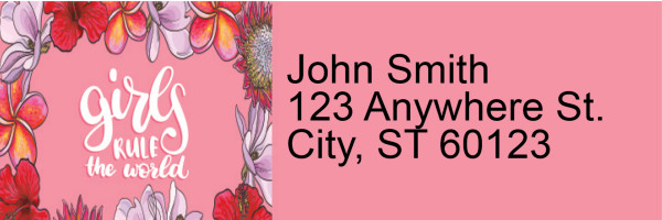 You Go, Girl Address Labels