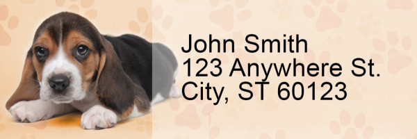 Beagle Pups Keith Kimberlin Address Labels