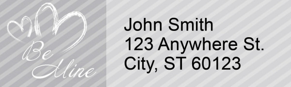 Forever Yours Narrow Address Labels