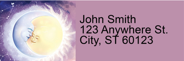 The Sun loved the Moon Address Labels