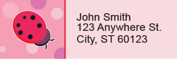 Ladybugs on Parade Address Labels