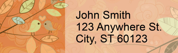 Beaks and Branches Address Labels