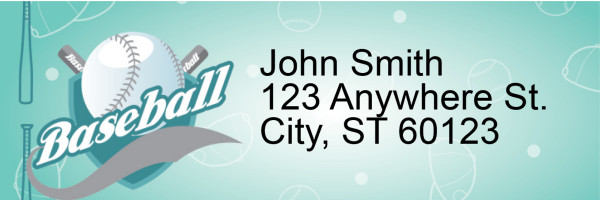 At Bat Address Labels