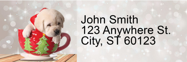 Howling Holidays Address Labels