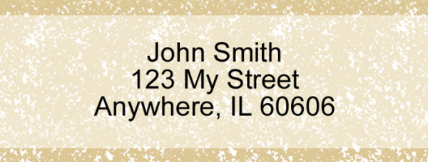 Parchment Narrow Address Labels