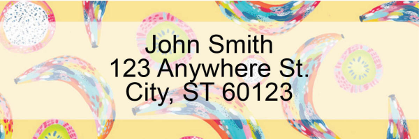 Fiesta Fruit Address Labels by EttaVee
