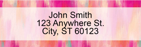 Pretty Pinks Address Labels by EttaVee