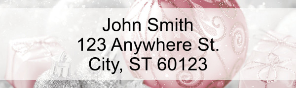 Holiday Decor Address Labels