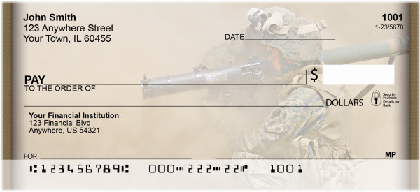 Desert Fighters Personal Checks