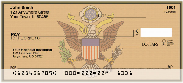 Coast Guard Seal Personal Checks