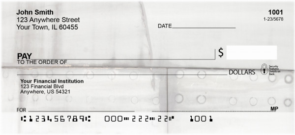 Warbirds Vintage Metals Personal Checks