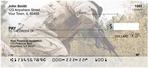 Marines In Training Personal Checks