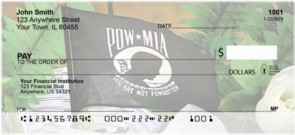 MIA Flags Personal Checks