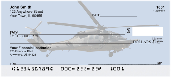 Blackhawk Choppers Personal Checks