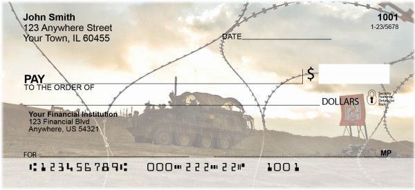 Fighting in Afghanistan Personal Checks
