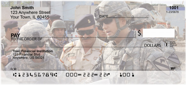 Army Images Personal Checks