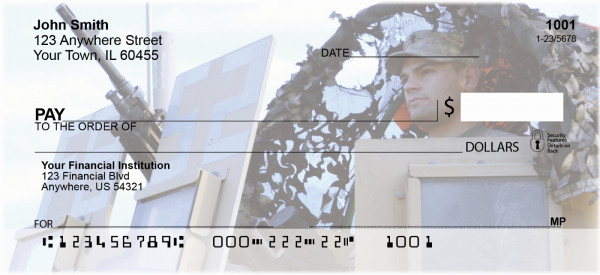 Army Proud Personal Checks