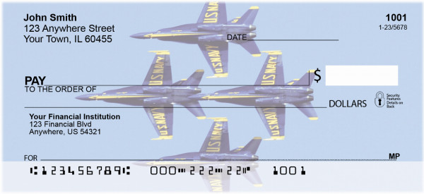 Blue Angels Take the Skies Personal Checks