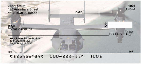 MV-22 Osprey Personal Checks