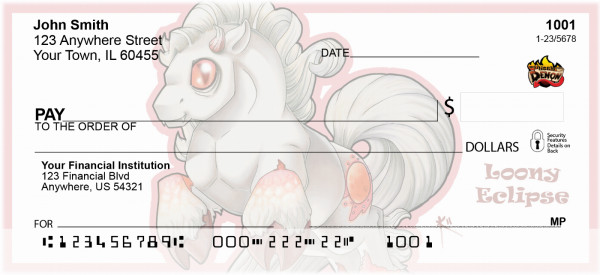 Boys and Girls - My Little Demon Personal Checks